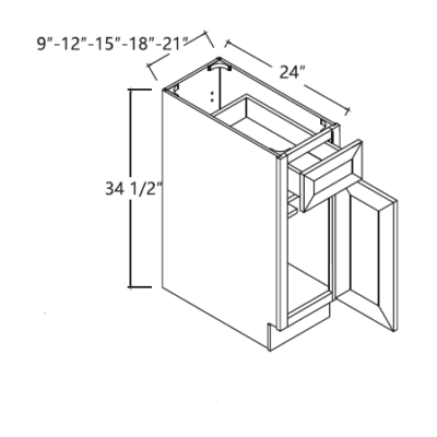 Base Cabinet 9